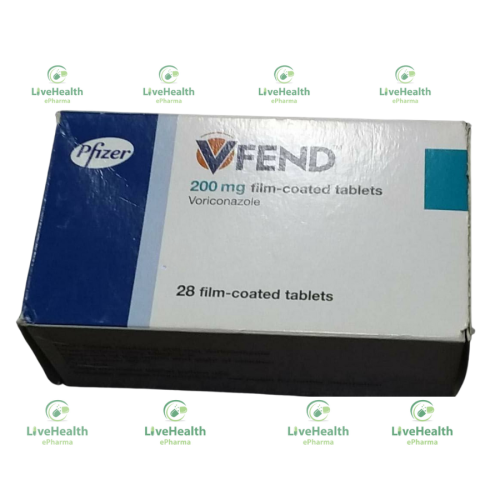 Vfend (Voriconazole) 200mg by 28 Tablets